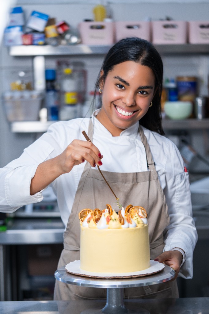 Preparación de pasteles - decoración