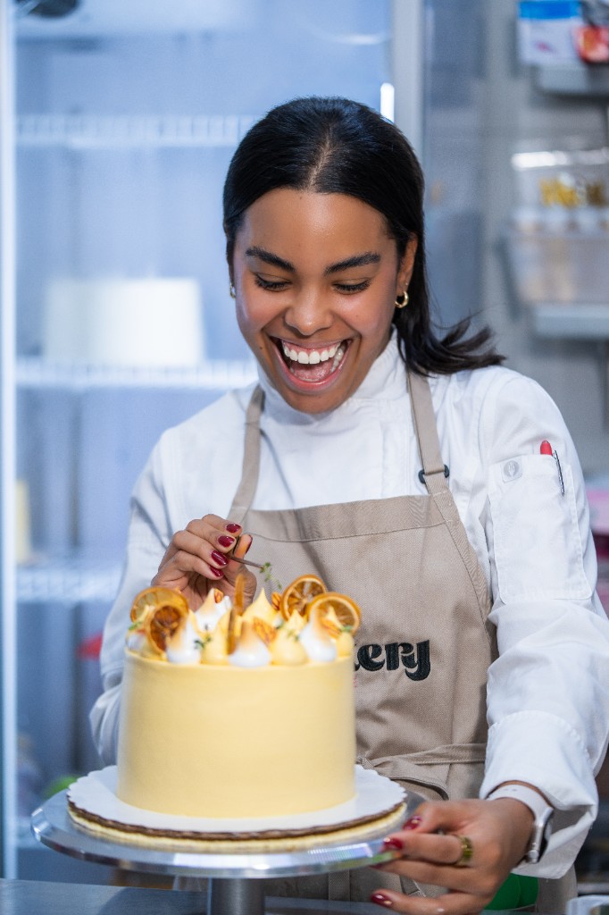 Preparación de pasteles - detalle